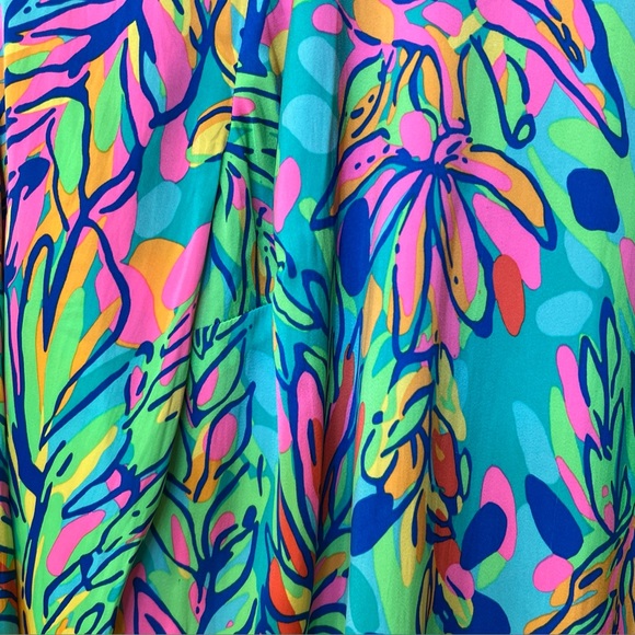 Lily Pulitzer Hot Spot Multicolored Shift Dress Size 12 Spring Easter Wedding - Picture 6 of 14